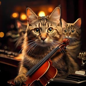 Cats' Symphony Orchestra: Playful Musical Charms - Jose Garcia