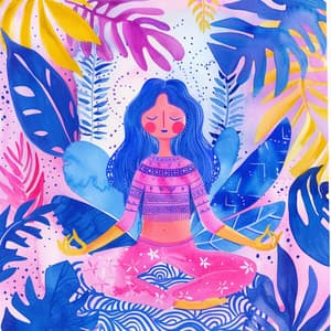 Meditación Lofi: Patrones De Acordes Calmados - Budista cruel