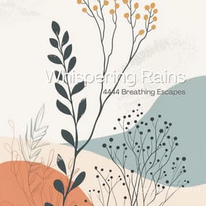 Whispering Rains: 4444 Breathing Escapes - Soothe My Mind