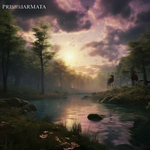 Ambient Music for Inner Peace: Meditative Tones - Silver Blue Moon