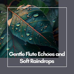 Gentle Flute Echoes and Soft Raindrops - Relax Flute Music