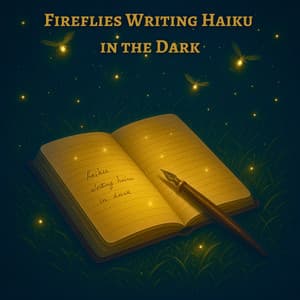 Fireflies Writing Haiku in the Dark - Luca Zazen