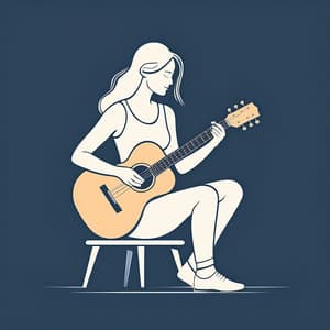 Música De Guitarra Para Meditación Enfocada Y Relajación - Ruido brillante para la meditación