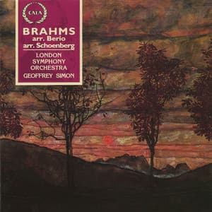 Brahms: Piano Quartet in G Minor Op. 25 – Berio: Op. 120, No. 1 for Clarinet and Orchestra - Johannes Brahms