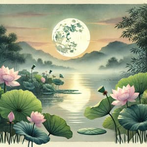 An Ode to the Moon: Evening Meditation with Tibetan Bowls by the Sea, Deep Relaxation & Healing - Ageless Tibetan Temple