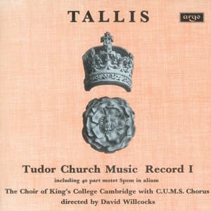 Tallis: Tudor Church Music I - Thomas Tallis