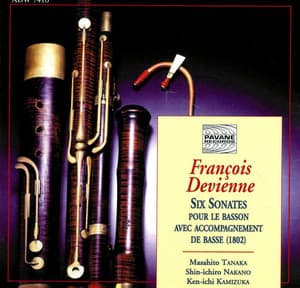 Devienne: Six sonates pour le basson avec accompagnement de basse - Francois Devienne