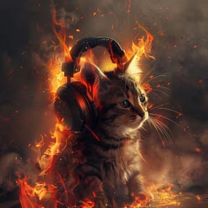 Purring by the Fire: Cats' Music Time - Ocean Vacation