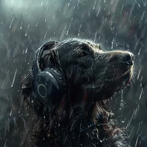 Soothing Binaural Rain for Anxious Dogs - Relaxmydog