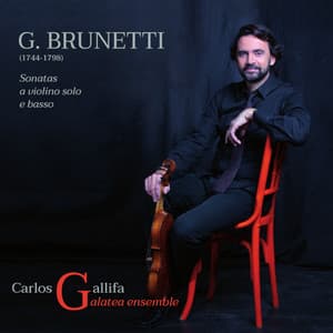 G. Brunetti. Sonatas a violino solo e basso - Gaetano Brunetti