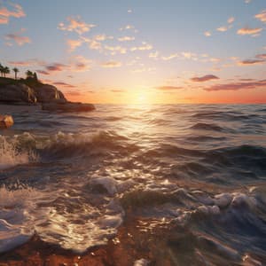 Ocean's Tranquil Harmony: Soothing Relaxation Sounds - Relax & Chill Music