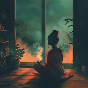 Serene Lofi Tones for Mindful Evening Meditation - Meditation Yoga Music Masters