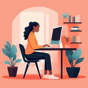 Música Relajante Para Mejorar El Enfoque Y La Claridad - Pura música de trabajo