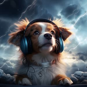 Thunder Walk: Dogs Relaxing Melody - Upbeat Background Music