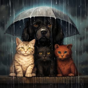 Lluvia Para Perros: Melodía Binaural Calmante - Contacto Binaural