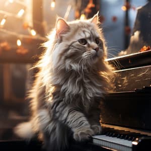 Gatos De Piano: Ritmo De Movimientos Elegantes - Equipo de piano relajante