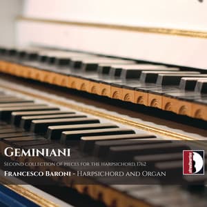 Geminiani: Second Collection of Pieces for the Harpsichord - Francesco Geminiani
