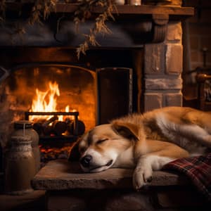 Armonía Del Fuego Para Mascotas: Música Al Lado Del Fuego - Ambiente natural