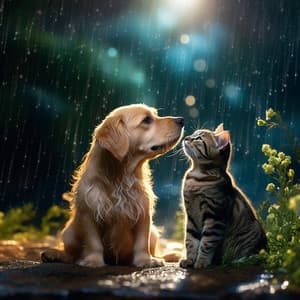 Rain Serenity: Pets Calming Echoes - Pet Music Doctor
