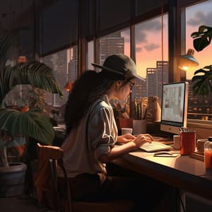 Workday Rhythms: Lofi Tunes - Sleepy Lofi Beats