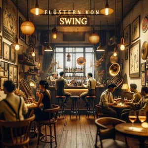 Weinbar Schwingtöne: Jazzige Klänge für genussvolle Abende - Hintergrundmusik Lounge Akademie