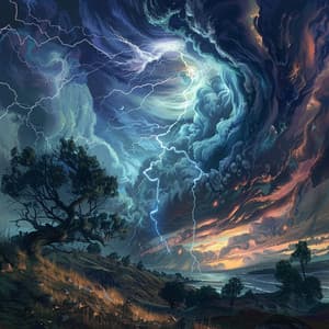 Trabajo Enfocado Con Truenos: Paisajes Sonoros De Productividad - Música para la productividad