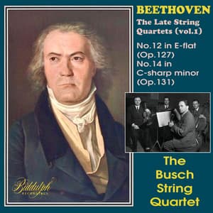 Beethoven: The Late String Quartets, Vol. 1 - Ludwig van Beethoven