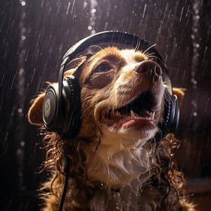 Wagging Rains: Canine Concerto Symphony - Raindrops for Calming Dogs