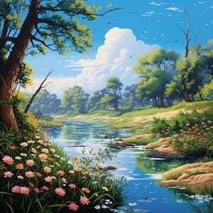 Currents of Peaceful River - Water FX