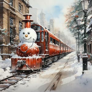 Christmas Music Train - Classical Christmas Music Songs