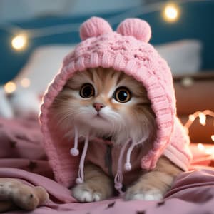 Melodías Felinas Conscientes: Ondas Theta, Lluvia - Chico binaural