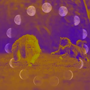 Wonderful Backdrop for Cats and Dogs Relaxation - Cat Sleeping Music Project