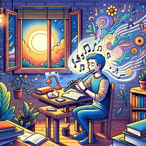 Flauta para Estudiar: Concentración y Calma - Flauta Encantadora