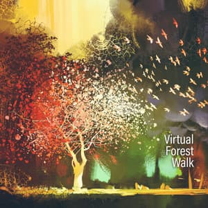Virtual Forest Walk: Singing Birds & Nature Sounds for Relaxation, Study and Yoga - Meditation Music Zone