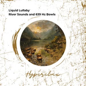 Liquid Lullaby: River Sounds and 639 Hz Bowls - Hyperelax