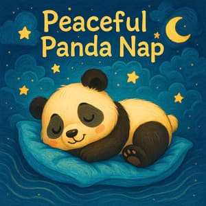 Peaceful Panda Nap, Piano Cradle Beats - Teddy Wonder