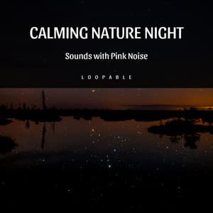 Calming Nature Night Sounds with Pink Noise, Loopable - Pink Noise Playlist