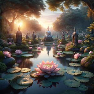 Serenity by the Lotus Pond: Buddha's Relaxation Rituals - Buddha Ringtones
