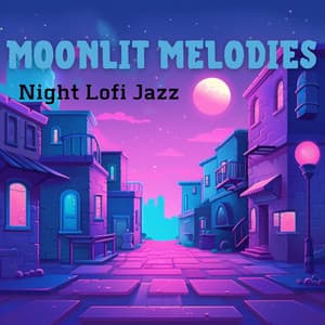 Moonlit Melodies - Night Lofi Jazz - LoFi Jazz Beats