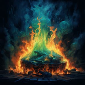 Musical Ember Meditation: Fire's Tranquility - Toddler Songs Kids