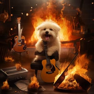 Canine Blaze: Fire and Dogs Fantasia - Microdynamic Recordings