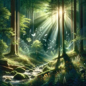 Respiration des Forêts: Échos Verts pour la Sylvothérapie - Musique Coeur de la Nature
