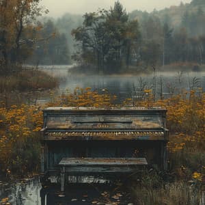 Escapes Rítmicos: Armonía De La Música De Piano - Piano y lluvia