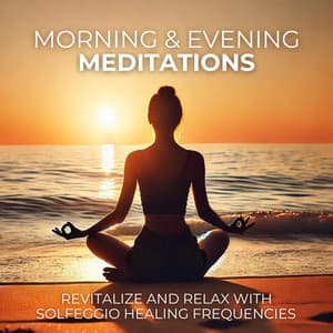 Morning & Evening Meditations: Revitalize and Relax with Solfeggio Healing Frequencies - Solfeggio Frequencies Tones