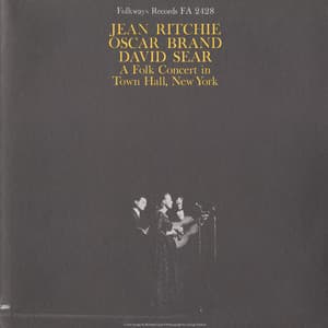 A Folk Concert in Town Hall, New York - Jean Ritchie