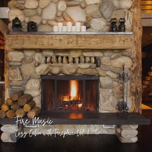 Fire Music: Cozy Cabin with Fireplace Vol. 2 - Recorder Rain