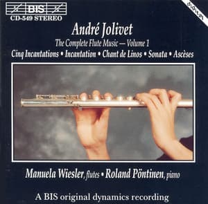 Jolivet: Flute Music, Vol. 1 - André Jolivet