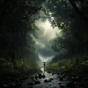 Rainforest Echoes: Nature’s Symphony - Wave Sculptures