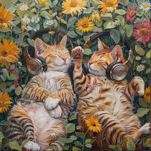 Catnap Cadences: Gentle Notes - Peaceful Soundscapes