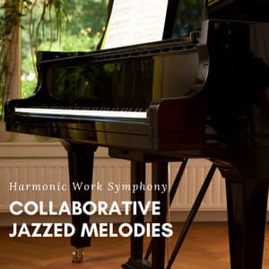 Harmonic Work Symphony: Collaborative Piano Jazzed Melodies - Cafe Jazz Trio Japan